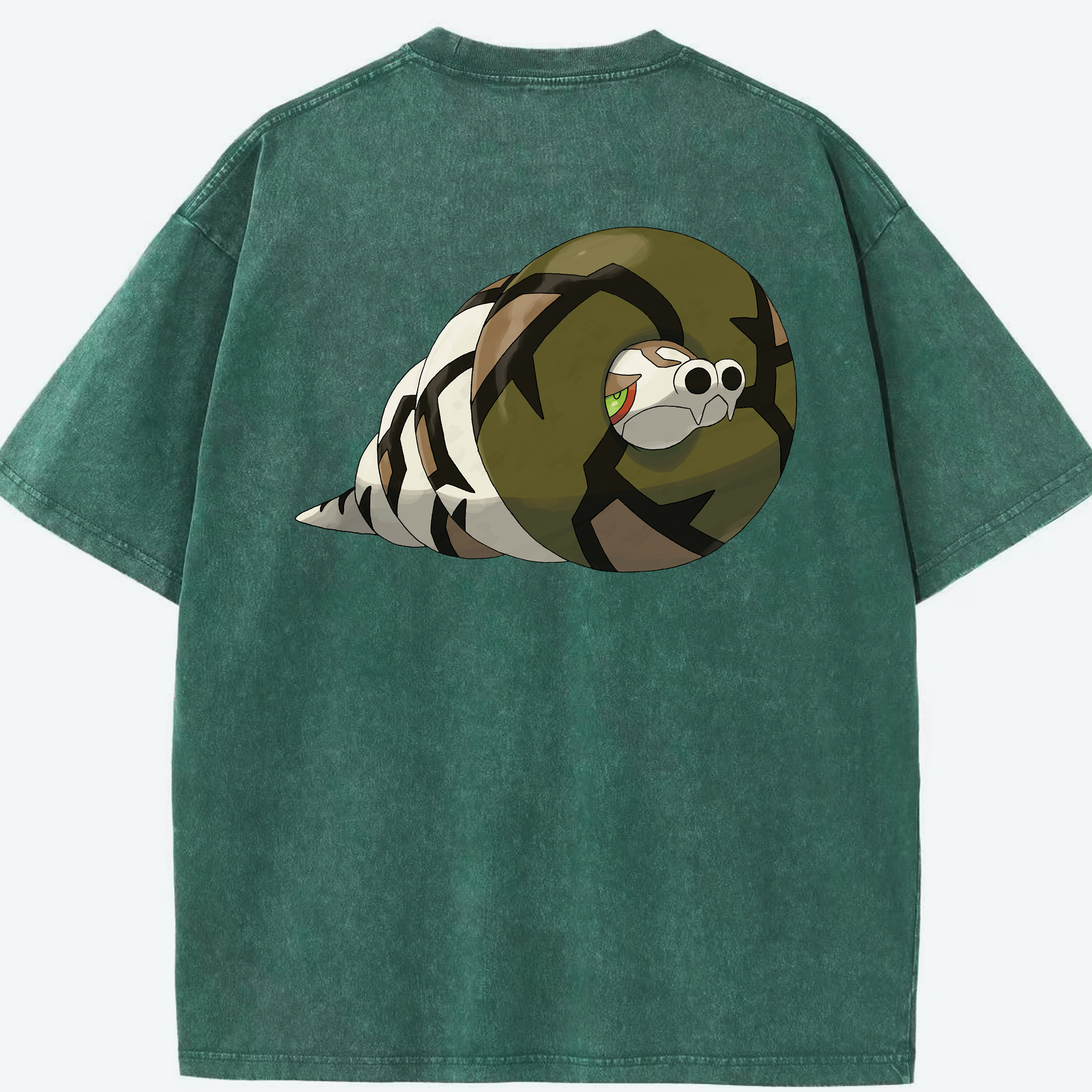 （画像用） ポケットモンスター Pokémon 綿100% ヴィンテージ風 半袖Tシャツ（背面プリント）